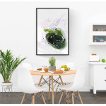 Simple kitchen poster - Green pepper