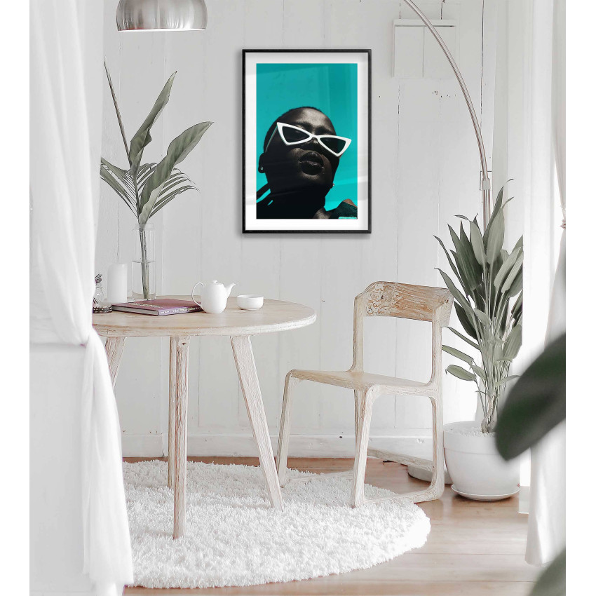 Woman and sunglasses - Fashion poster