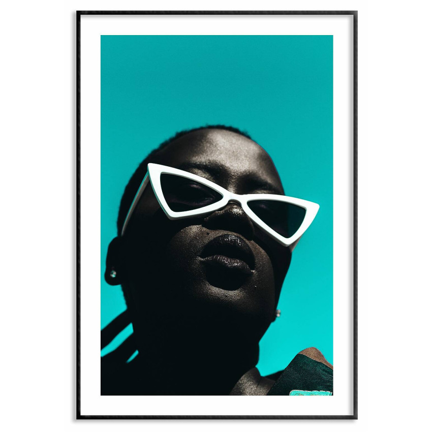 Woman and sunglasses - Fashion poster