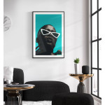Woman and sunglasses - Fashion poster