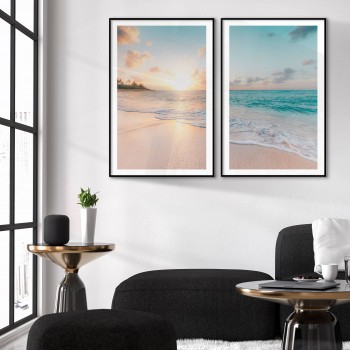 Exotic beach - Bright color posters