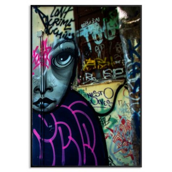Wall art and graffiti - Colorful poster