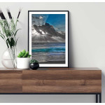 Beach and sun beams - Beautiful nature poster