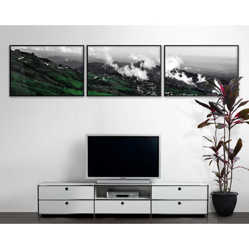 Green nature - Three piece poster