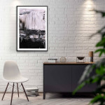 Modern och abstrakt konst - Simpel affisch