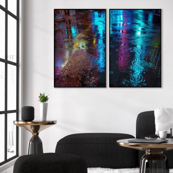 Water reflection - Poster in two pieces