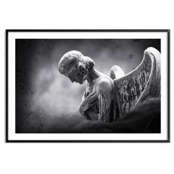 Angel in the dark - Simple poster 50x70 cm