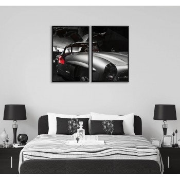 Classic sports car - Poster in two pieces 40x50 cm x 2
