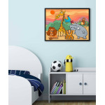 Funny and exotic animals - Kids poster