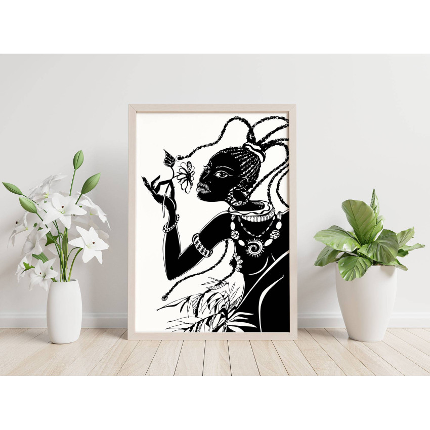 African tribal woman - Tribal poster