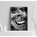 Scary face - Dark art poster