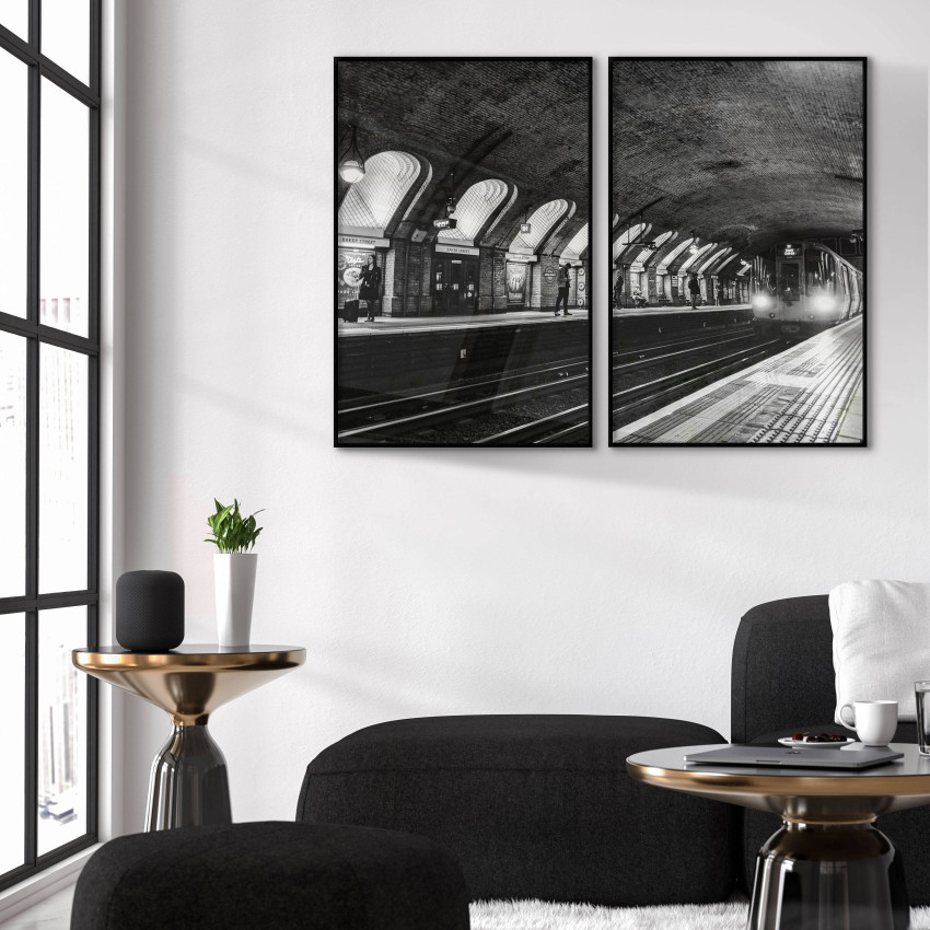 London Underground - Poster in two pieces