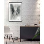 Abstrakt ängel - Poster i svart och vitt