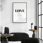 Love - Poster med fräck text
