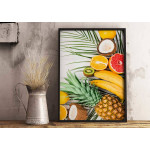 Köksposter med exotiska frukter