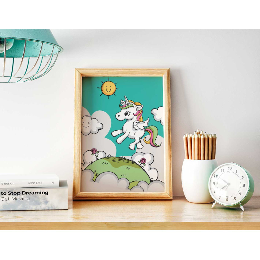 Unicorn - Kids fantasy poster