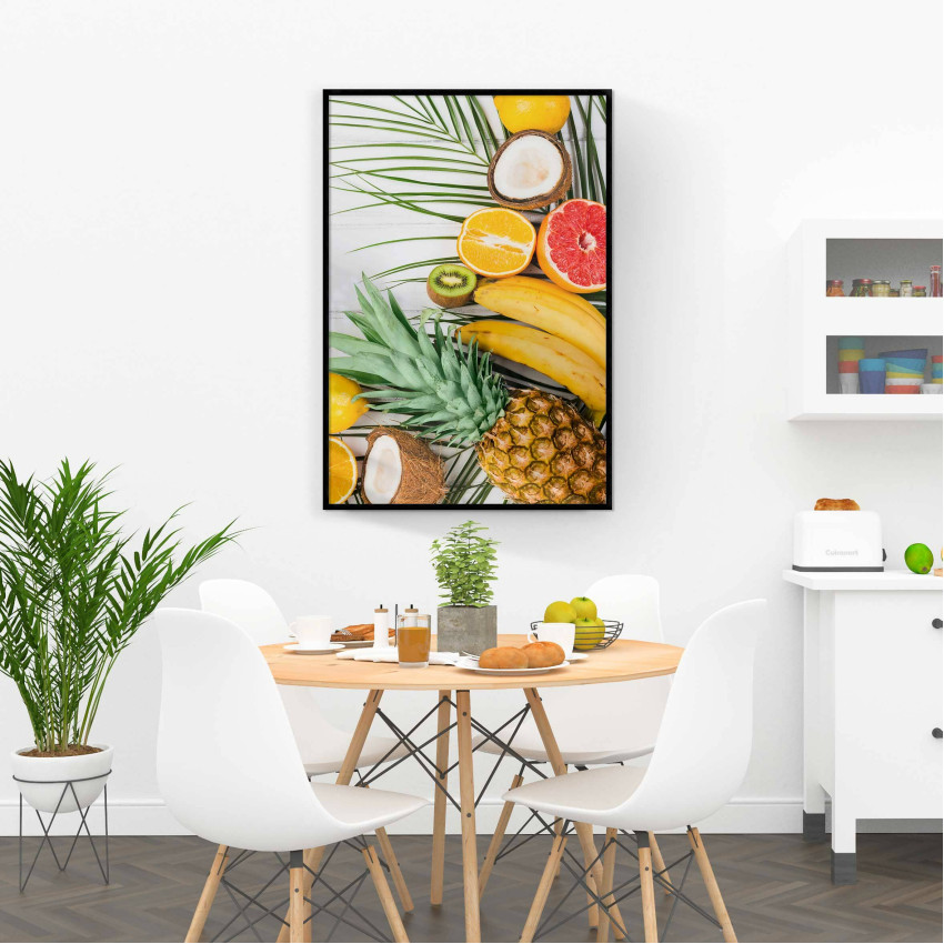 Köksposter med exotiska frukter