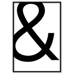 &-Sign - Simple poster
