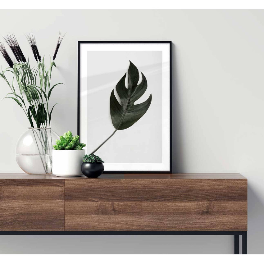 Monstera leaf - Simple poster