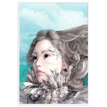 Japansk Isdrottning - Illustration affisch Japansk Isdrottning - Illustration affisch