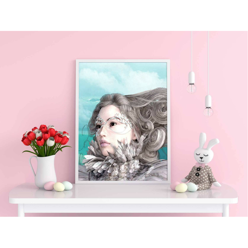 Japanese Ice Queen - Illustration poster