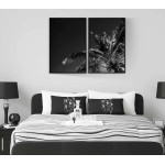 Palmträd & stjärnklar himmel - Tvådelad poster