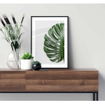Monstera leaf - Green poster