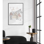 Horse illustration - Simple poster