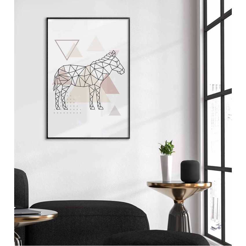 Horse illustration - Simple poster
