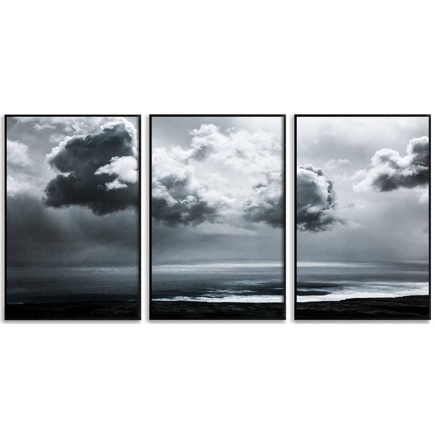 Sky full of clouds - Three piece poster