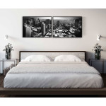 Panorama cityscape - Poster in two pieces