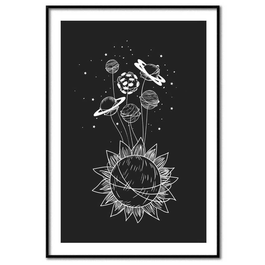 Dream catcher of the planets - Simple poster