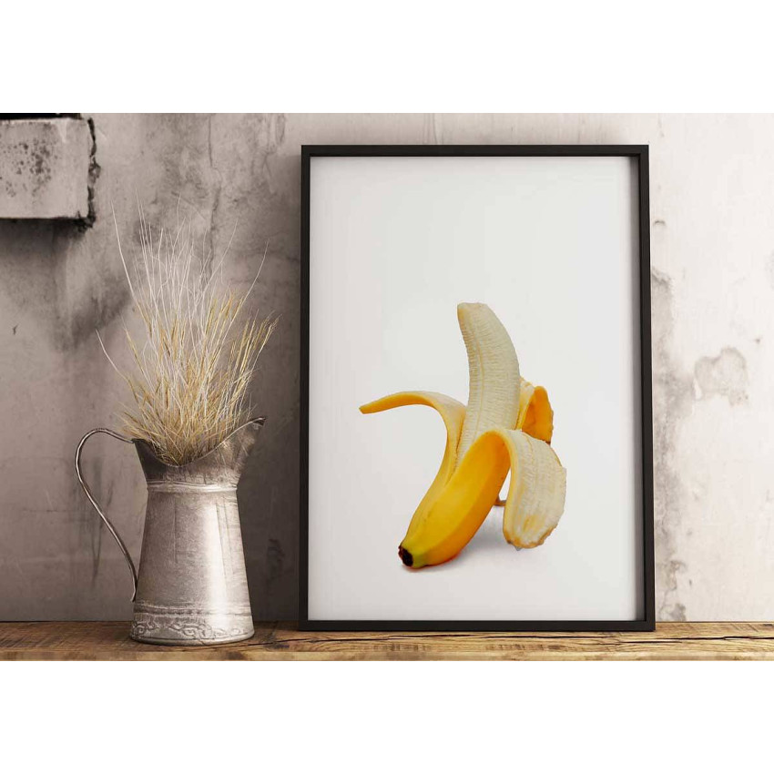 Simply a banana - Trendy poster
