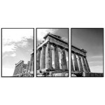 Roman temple - Three piece poster