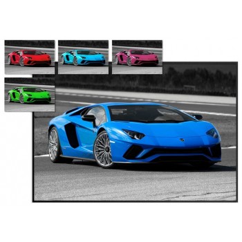Lamborghini sportbil - Poster i flera färger
