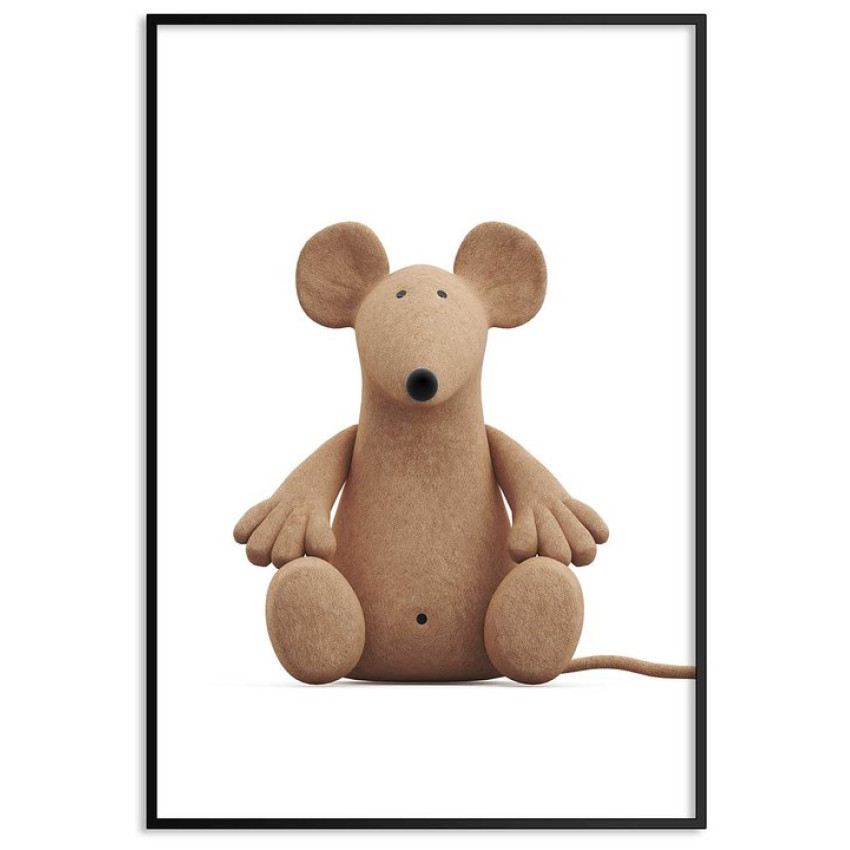 Brown teddybear - Cute kids poster