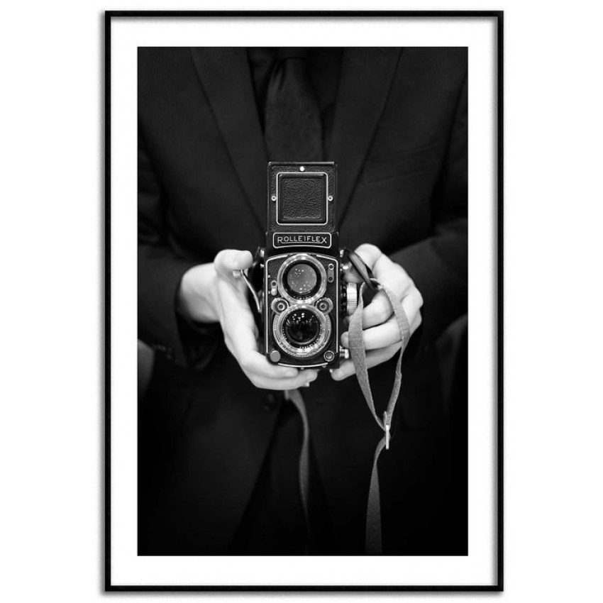 Retro analog kamera - Fashion poster