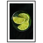 Lime - Simple kitchen poster