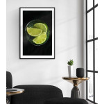 Lime - Simple kitchen poster