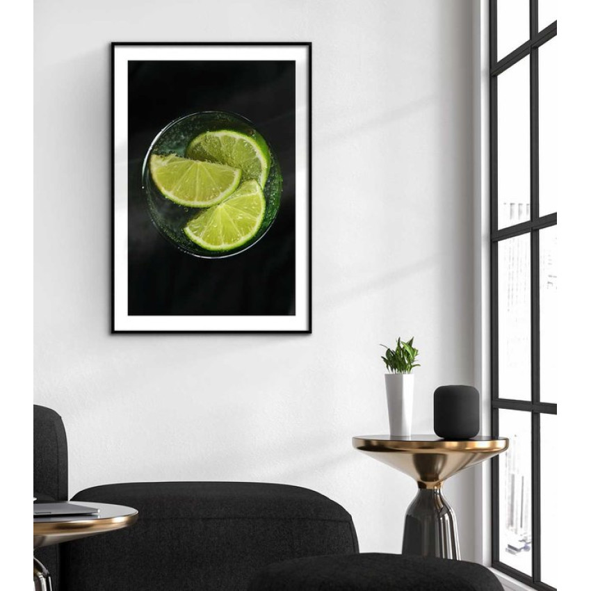 Lime - Simple kitchen poster