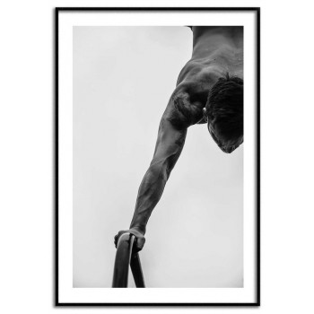 Muscles and training - Sports poster