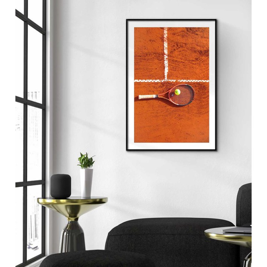 Tennis racket - Sports poster