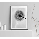 Flower - Black and White Poster