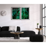 Green Leaves - Two Piece Poster