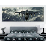 US Air Force Fighter Jet - Poster in Two Pieces