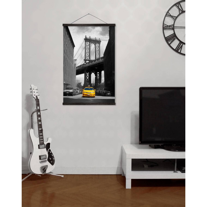 New York Yellow Cab / Everything else Black and White - Big Poster