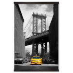 New York Yellow Cab / Everything else Black and White - Big Poster
