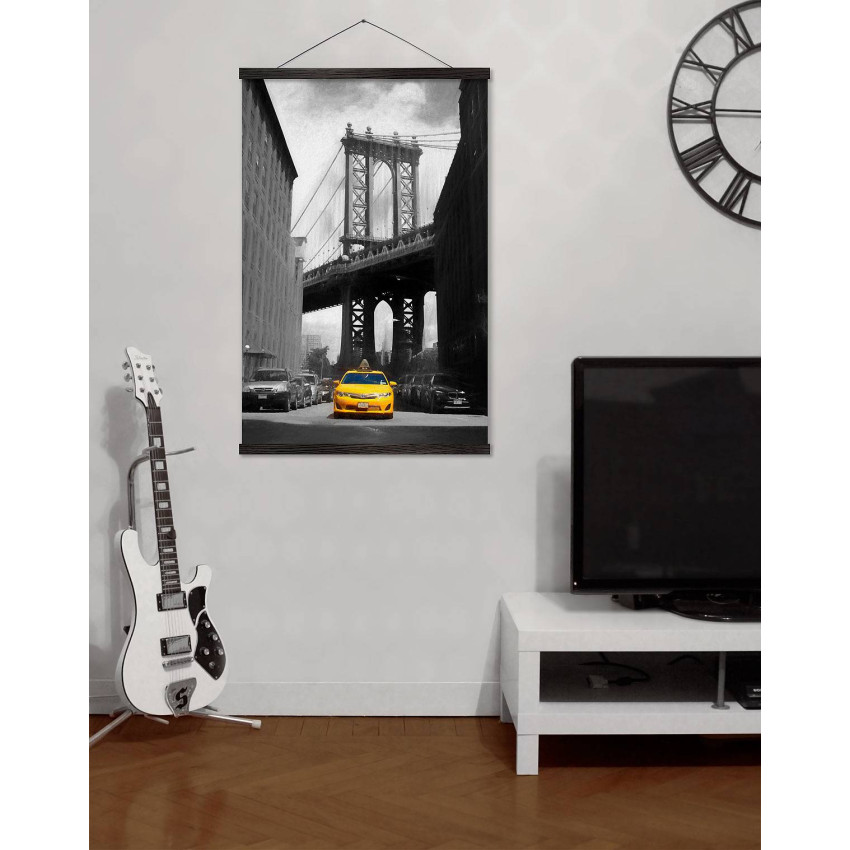 New York Yellow Cab / Everything else Black and White - Big Poster
