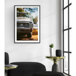 Retro American car - Poster - SwedeArts