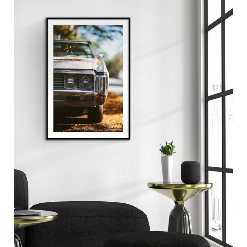 Retro American car - Poster - SwedeArts
